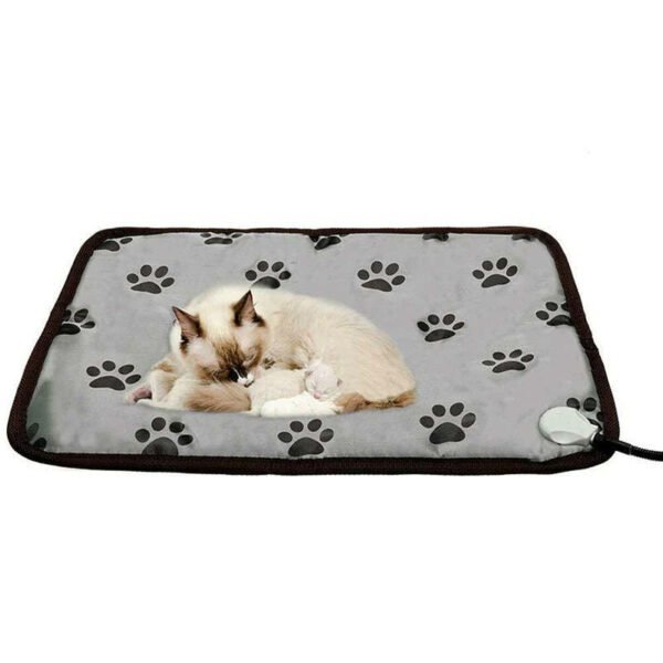 Pet Heating Pad For Dog Cat Heat Mat Indoor Electric Waterproof Dog Heated Pad With Chew Resistant Cord Winter Pet Blanket Warmer - Image 8