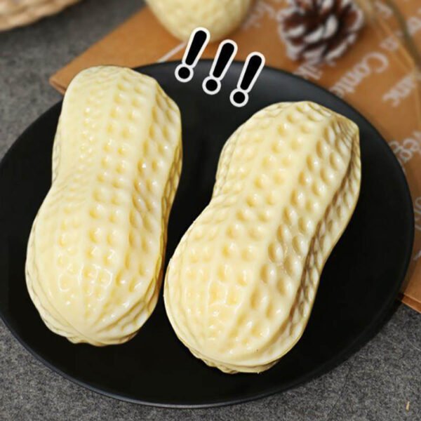Funny Pet Dog Squeaky Toys For Small Middle Dogs Bite Resistant Puppy Cat Dogs Toys Pets Rubber Peanut Clean Tooth Chew Toy - Image 8