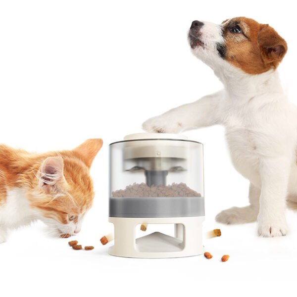 Dog Food Feeder Pet Accessories Cat Feeder Catapult Educational Dog Toys Pet Supplies Food Dispenser Just One Snap Comes Food - Image 9