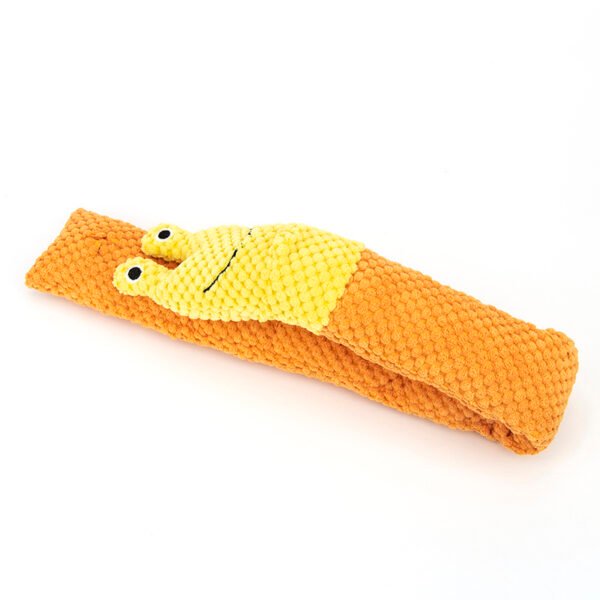 Dog Snail Snuffle Toys Birthday Squeaky Pet Toys Brain Games Treat Dispensing For Foraging Instinct Training, Enrichment Hide And Sniff Plush Toys For Boredom - Image 3