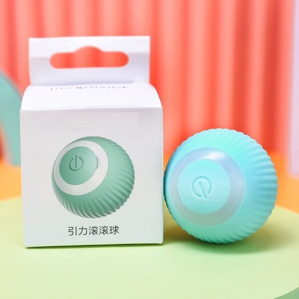 Self-Hi Relieving Stuffy Cat Teaser Smart Rolling Ball - Image 2