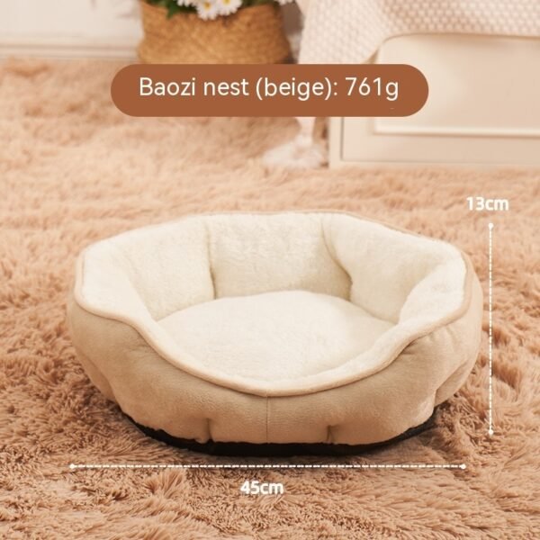 Pet Short Plush Shell Dumpling Nest Fleece Warm - Image 5