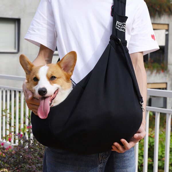 Pet Puppy Carrier Bag Cat Outdoor Travel Dog Cotton Comfort Single Sling Handbag - Image 2