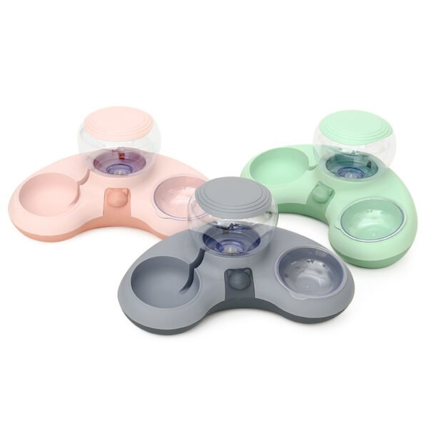 Crescent Automatic Drinking Water And Feeding Double Bowl - Image 5