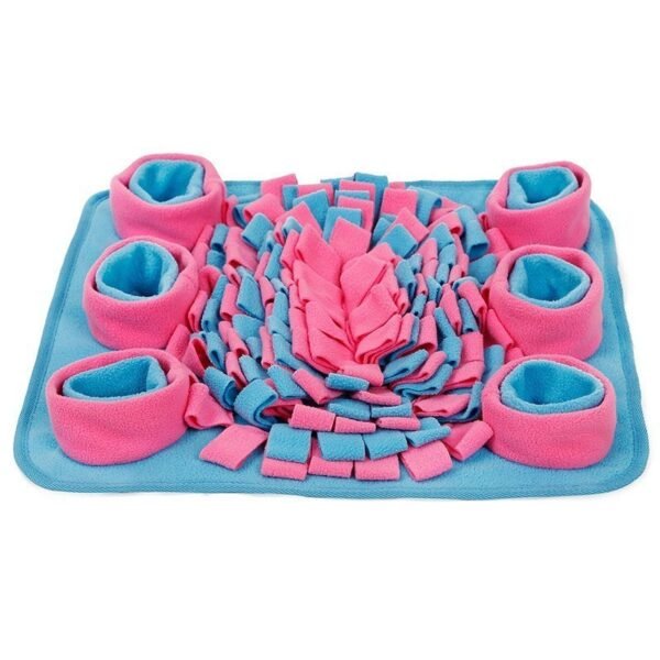 Dog Sniffing Mat Dog Puzzle Toy Pet Snack Feeding Mat Boring Interactive Game Training Blanket Snuffle Feeding Training Mat - Image 9