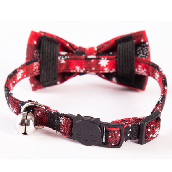 Pet Supplies Cat Bow Detachable Christmas - Image 3