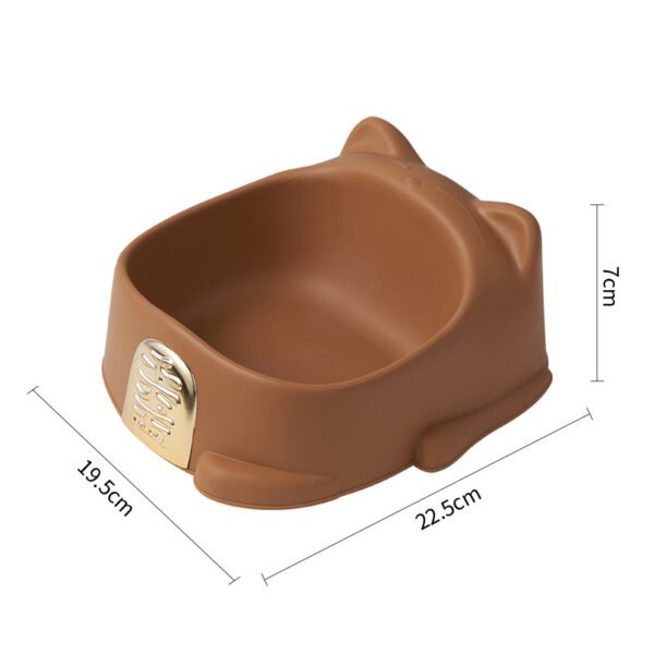 Pet Food Bowl Anti-Choking Cat Feeder Bowl Cat Neck Protection Food Bowl Raised Pet Cat Dog Food Bowls, Pet Food Bowls With Anti Slip Rubbers, Anti-Vomiting Prevent Choking - Image 8