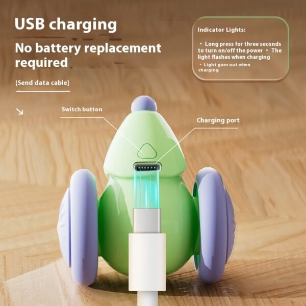 Pet Toys Interactive Cat Toy Electric Mouse Car - Automatic Teaser With Intelligent Obstacle Avoidance Pet Products - Image 5