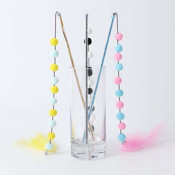 Pet Products String Wool Ball Feathers - Image 5