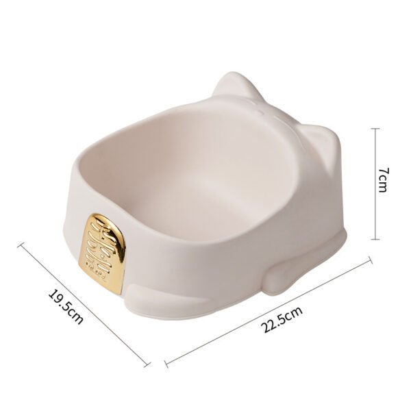 Pet Food Bowl Anti-Choking Cat Feeder Bowl Cat Neck Protection Food Bowl Raised Pet Cat Dog Food Bowls, Pet Food Bowls With Anti Slip Rubbers, Anti-Vomiting Prevent Choking - Image 7