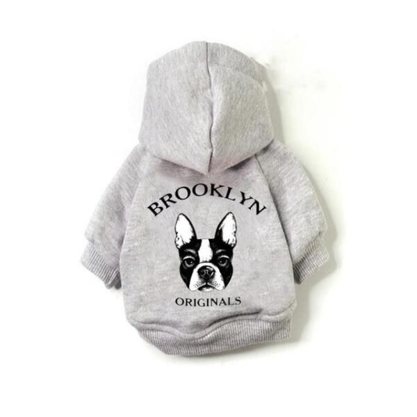 Winter Warm Dog Clothes Cotton Hoodie - Image 3