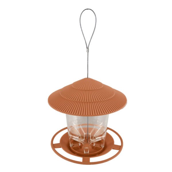 Outdoor Garden Hanging Metal Bird Feeder - Image 4