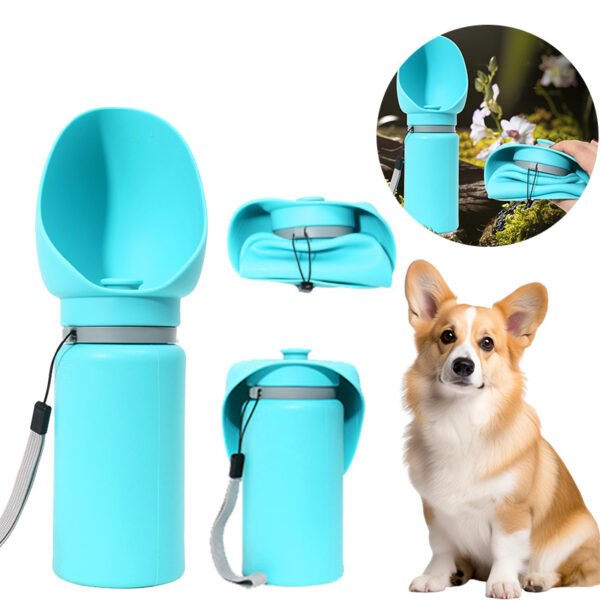 Folding Pet Outdoor Walking Mug Portable Travel Water Bottle Puppy Cats Dogs Drinking Water Dispenser Cup Supplies - Image 8