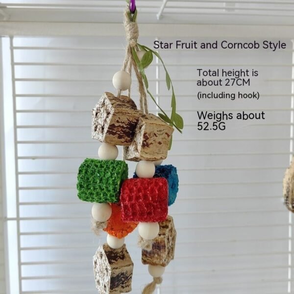 Parrot Toys Parrot Bite Supplies Bird Stand Rod Bird Cage - Image 3