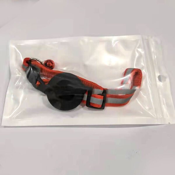 Airtag Pet Collar With Bell Reflective Adjustable Anti-lost Cat Dog Collar - Image 5