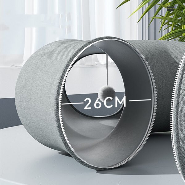 Cat Tunnel Donut Tunnel Crawl Shelter Foldable - Image 4