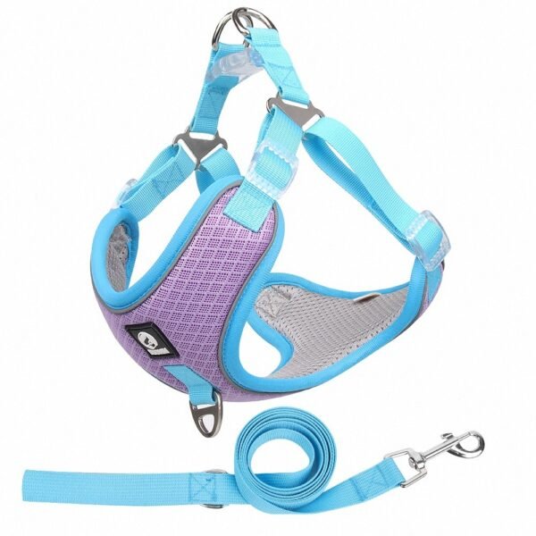 Pet Dog Harness Puppy Adjustable Breathable Mesh Reflective Saddle For Small Medium Dogs Cats Pet Supplies - Image 4
