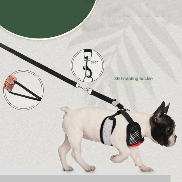 Elegant Bow Dog Collars Necktie Traction Rope Christmas Pet Harness for Small Medium Dogs Cat Chest Strap - Image 4