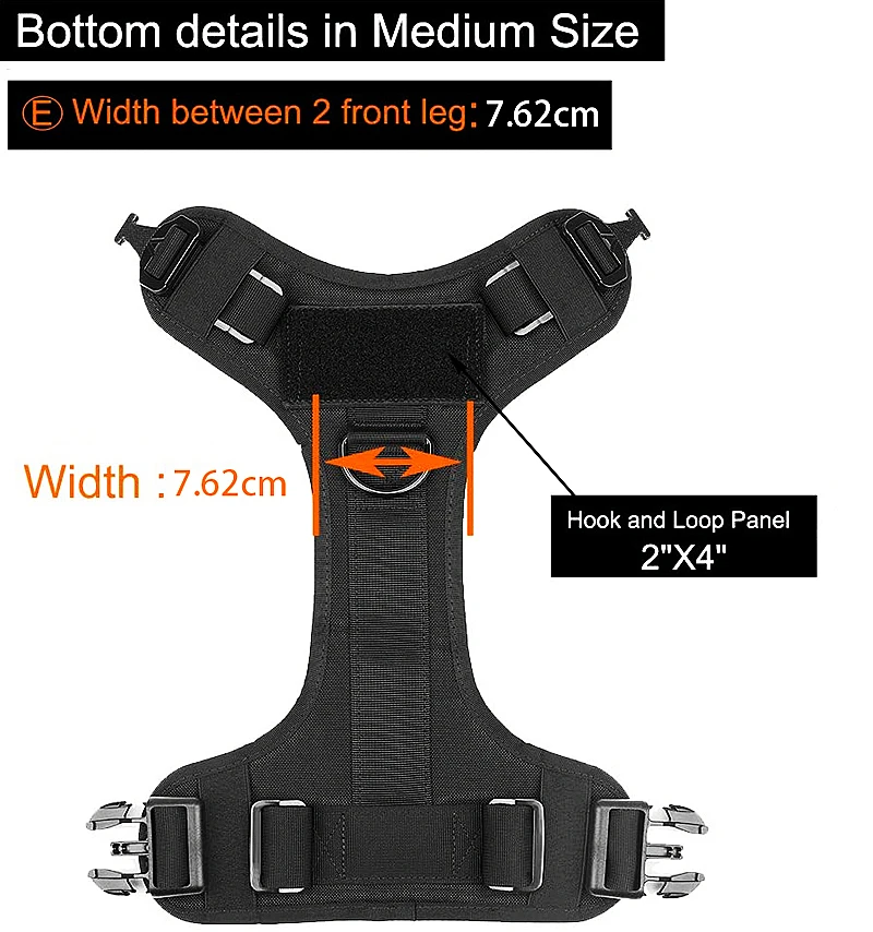 Tactical Military Vest Pet German Shepherd Golden Retriever Tactical Training Dog Harness and Leash Set For All Breeds Dogs 14 kf Sb3d6b64a722d482987a4f5eb8ff1d230v