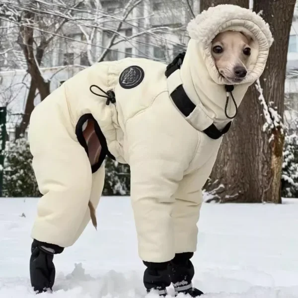 Dog Clothes Pet Coat Large Dogs Whippet Greyhound Jacket Puppy Clothing Windproof Costume Winter Autumn Outfit Hoodies Apparel